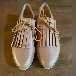 ✨Jaggar Kiltie Leather Platform Shoes✨ NWOT